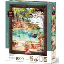 Huzura Günaydın 1000 Parça Çerçeveli Puzzle