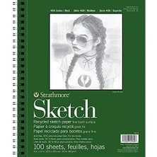 Strathmore 400 Serisi D Sketch Defteri 22.5 * 30 cm 100 Yaprak