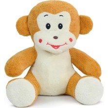 Ofis Hediyesi Maymun 20-25 cm Figürlü Pelüş Ayıcık, 20 Cm,sevgiliye Hediye,ayı,peluş Ayıcık,plush Toys, (Maymun)