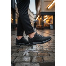 Enoch Hakiki Deri Su Geçirmez Dirençli Erkek Outdoor Sneaker Ortopedik Taban
