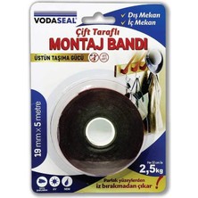 Montaj Bandı, Gri 19MMX5MT