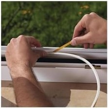 2'li Kauçuk Kapı ve Pencere Izolasyon Bandı/fitili Çiftli 5x2 10 Metre Kahve Renk