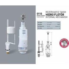 Donau Basmalı Sistem Alafranga Klozet Rezervuar Iç Takımı