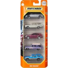 Matchbox MBX Wagons C1817-GVY40 Metal Araba Seti Gerçekçi Detaylar ile Sınırlı Üretim
