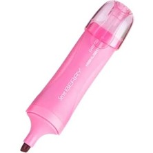 Fosforlu Kalem Pastel Pembe 4lu Set