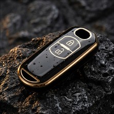 Rem Anahtar Cx-5 2 Buton Smart Nano Anahtar Kılıfı - Siyah