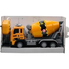 Uzaktan Kumandalı Şarjlı Işıklı Mikser İnşaat Makineleri 1:16 Ölçek Full Fonksiyon Eğlenceli Oyun