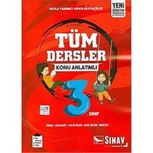 3. Sınıf Tüm Dersler Konu Anlatımlı Yeni