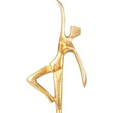 Metal Biblo Balet -Siyah 11,5X7X35 Cm.