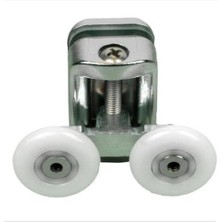 Metal Gövdeli Duşakabin Tekerlek Takımı 2 Alt 2 Üst Teker Rulmanı 24 mm