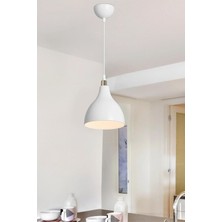 Ag Lightdesign Beyaz Sarkıt Avize Yatak Odası Salon Mutfak Koridor Lamba 18 AGNM94