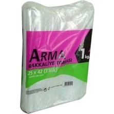 K&a Naylon Torba Şeffaf Bakkaliye Kuruyemiş Şeker Torbası 25X42 (3 Lik) Takribi 140 Adet 1000 gr