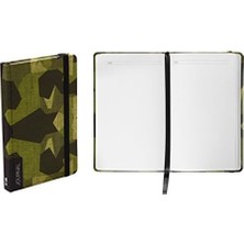 PT320C Pattern Kamuflaj Desenli Defter Çizgisiz