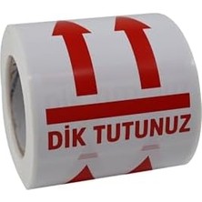 , Hazır Al Hızlı Al Dik Tutunuz Etiketi 70MM x 80MM Ruloda 250 Adet Kuşe Rulo Etiket