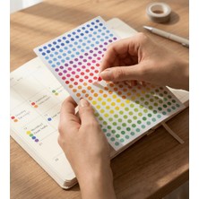 Kutu Ambalaj Yuvarlak Etiket 12 mm Çapında 2160 Adet