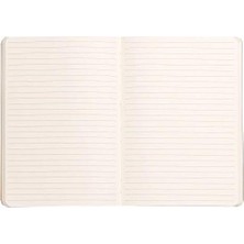 117311C Yumuşak Kapaklı Defter, Çizgili, Lilac, A6