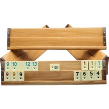 Büyük Boy Ağaç Okey Takımı