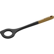 40503-108 Risotto Kaşık, Silikon, Mat Siyah