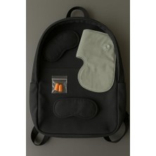 Store Seyahat Konfor Seti – Şişme Boyun Yastığı, Göz Bandı ve Kulak Tıkacı 3'lü Kit