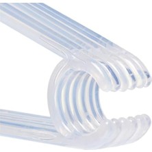 Decobella 50614 6 'lı Kristal Elbise Askısı