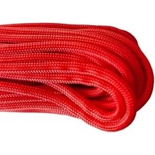 Kırmızı Paracord Hayatta Kalma Ipi, 30M - 300KG, Dayanıklı Kamp Ekipmanları, Kamp Aksesuarları