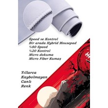 Samuray Oyun Gaming Klavye Mouse Pad Masa Matı 70X30 cm