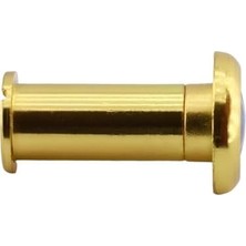 Premium Kapı Dürbünü, 14MM Çap, 50-75MM Ayarlanabilir Uzunluk, Pirinç Malzeme, Güvenlik Gözetleme Deliği, 180 Derece Görüş Açısı