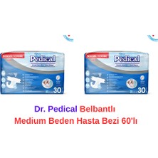 Dr.pedical Belbantlı Hasta Bezi Medium Beden 60'lı