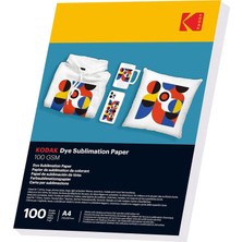 100 Gr/m2 20X30(A4)-100 Adet Sublimasyon Transfer Kağıdı - 9891-194