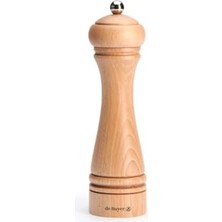 C047.210101 Mühle Kräuterkarussel Holz Natur 5,5 x 5,5 x 21 cm
