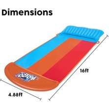 H2OGO! Tsunami Splash Ramp Üçlü Kaydırak 488 cm
