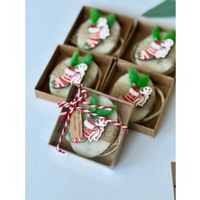 PremiumPort El Yapımı Soft Tonlarda 10’lu Yılbaşı Hediyeliği Sabun Seti