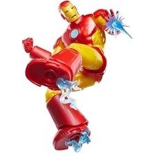 Efsaneler Serisi Iron Man (Model 09), Iron Man Comics 15,5 cm Aksiyon Figürü, Retro-Inspired Blister Kart