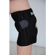 Medikal Siyah Patella Destekli Dizlik
