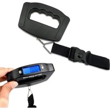 Elektronik Dijital El Tartısı Bavul Terazisi Max 50 kg Ölçer Seyehat Hassasiyetli Kullanım İçin