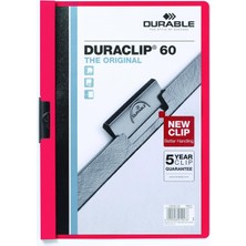 2209 Duraclıp 60, Kırmızı, 1 Adet