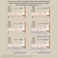 2 Parça Yorgan Seti, Ikiz, Çok Renkli