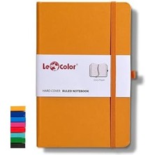 Tarihsiz Klasik Defter Rec 13X21 Çizgili Turuncu