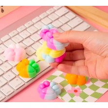 6 Adet Sevimli Mini Sukuşi Kedi Patisi Oyuncaklar, Mochi Squishy Yumuşak Kedi Pençesi, Önleyici Oyuncaklar, Çocuklar ve Yetişkinler Için Sıkmalı Oyuncaklar, Rahatlatıcı Oyuncaklar ve