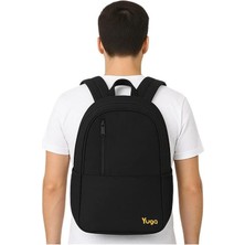 Dört Gözlü Sırt Çantası Siyah