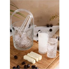 Rakı Bardağı ve Buz Kovası Seti 6 Kişilik Orijinal 858596969685
