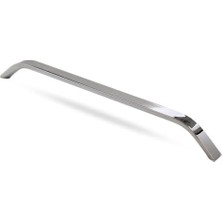 Kulp Mobilya Mutfak Dolabı Çekmece Dolap Kulpları Kapak Kulpu Kulbu Krom Renk (160,196,224 Mm)4 Adet (196 Mm)