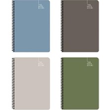 17X24 96 Yaprak Düz Sert Kapak The Notebook Mn Defter