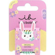 Invisibobble - Kids Original - Easter Serisi Spiralli Saç Tokası 3 Adet Saç Tokası