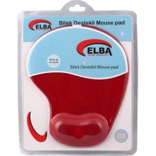 K06152 Bileklikli Jel Mouse Pad Kırmızı