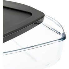 Fırın Tepsileri 50 cc T A By Pasabahce Kapak Plastik Gri Kapak Plastik Kapak