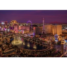 Las Vegas, Usa 1000 Parça Puzzle