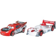 Pixar 2'li Paket Metal Araba 1:55 - Global Rally Shu Todoroki & Global Rally Lightning Mcqueen