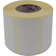 Hazır Al Hızlı Al Etiket 70MM x 40MM Ruloda 1000 Adet 40MM Çapında Baskısız Not Alma Etiketi