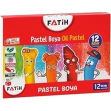Pastel Boya Seti, 12 Renkli, Okul ve Sanat Kullanımına Uygun, Çocuklar Için, Pastel Boya Kalemi, Kolay Uygulanabilir, Canlı Renkli, Yüksek Kalite, 12'li
